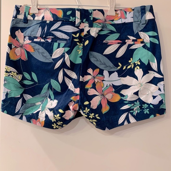 A.N.A Twill Shorts Navy Tropical 4 - Picture 2 of 7